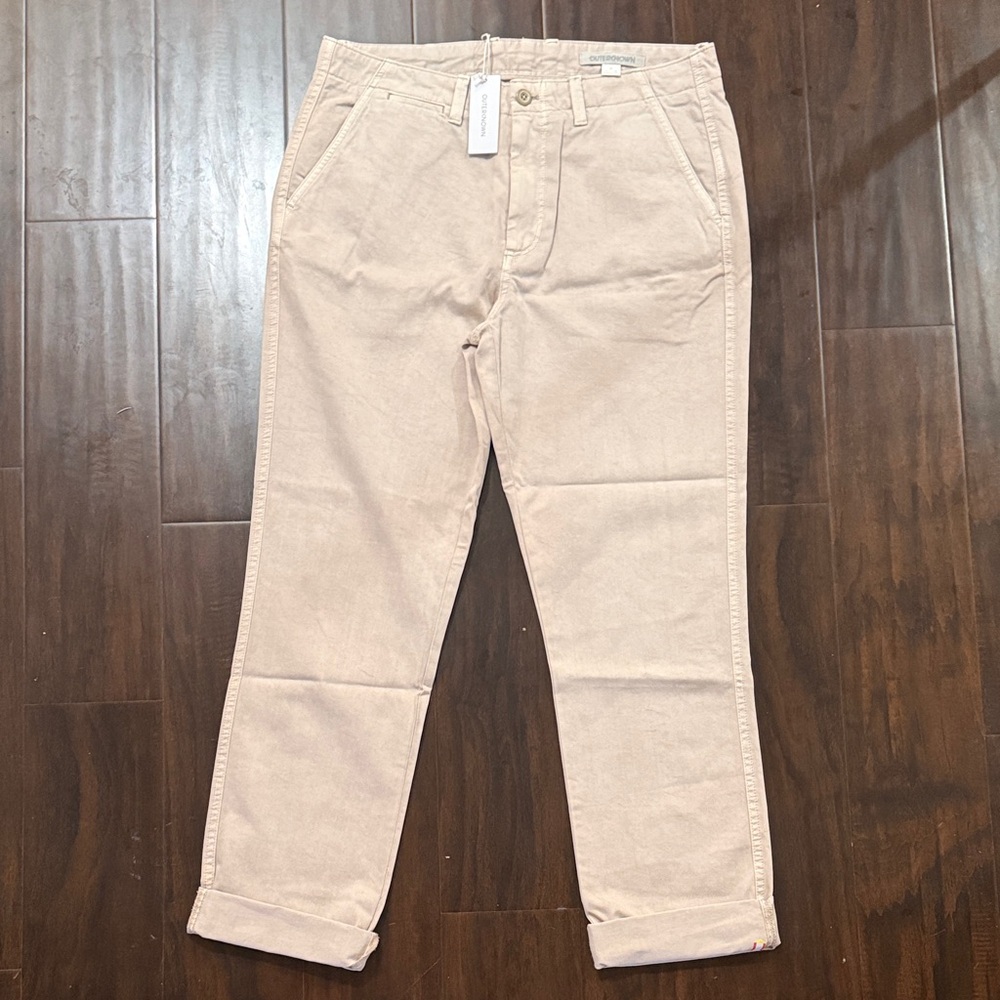 Outerknown Light Tan Chinos